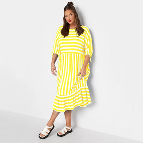 Vestido Midi Plus Size Tiva Cosday