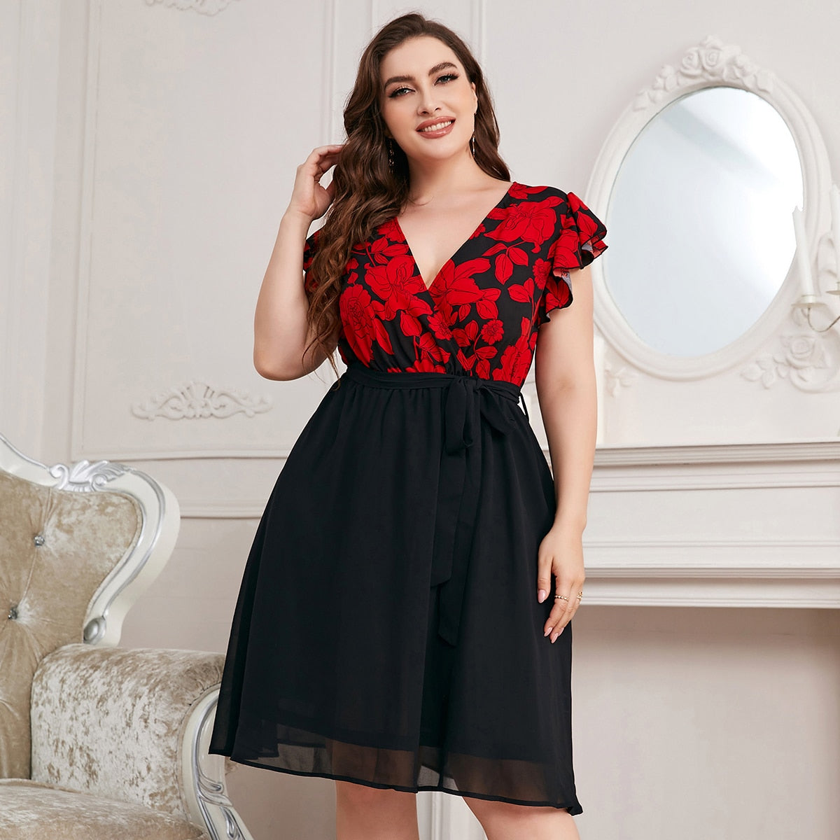 Vestido Plus Size Galati